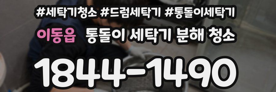 이동읍 통돌이 세탁기 분해 청소