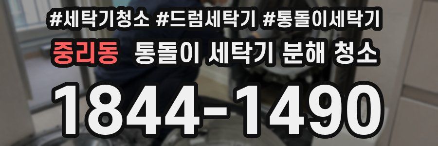 중리동 통돌이 세탁기 분해 청소