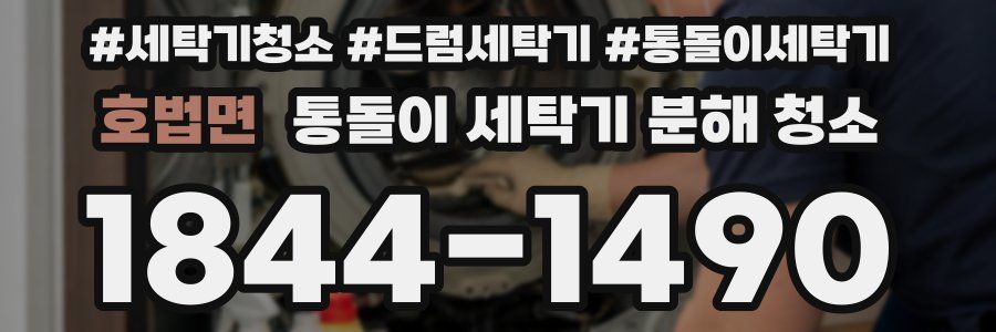 호법면 통돌이 세탁기 분해 청소