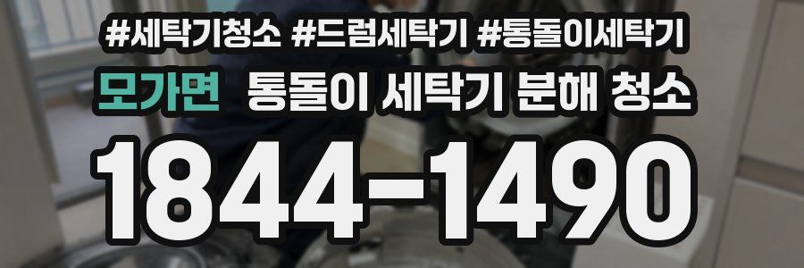 모가면 통돌이 세탁기 분해 청소