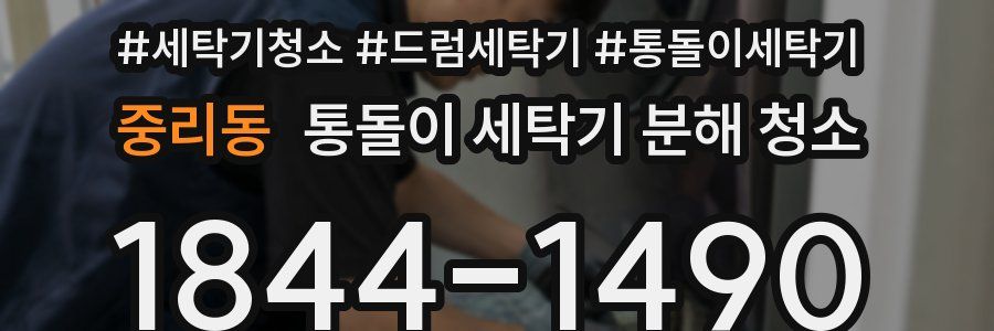 중리동 통돌이 세탁기 분해 청소