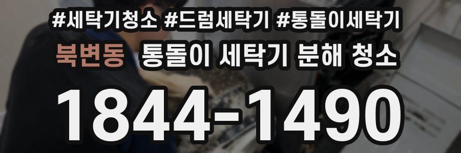 북변동 통돌이 세탁기 분해 청소