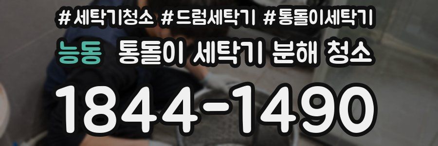 능동 통돌이 세탁기 분해 청소