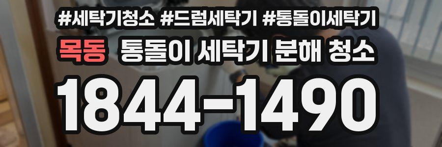 목동 통돌이 세탁기 분해 청소