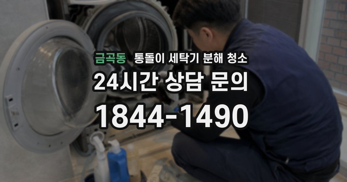 금곡동 통돌이 세탁기 분해 청소