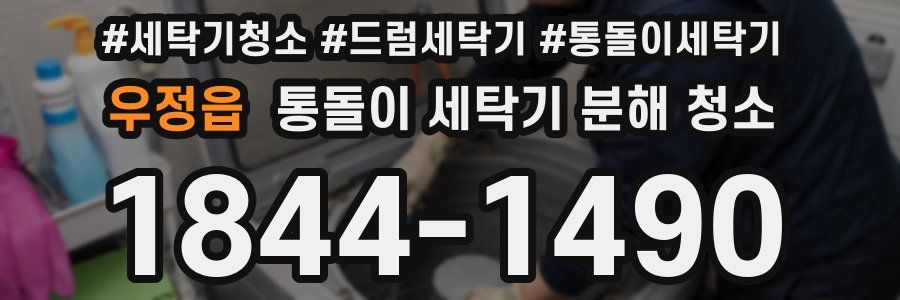 우정읍 통돌이 세탁기 분해 청소