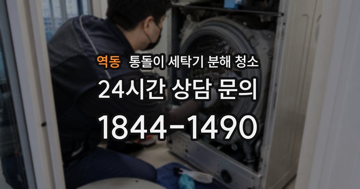 역동 통돌이 세탁기 분해 청소