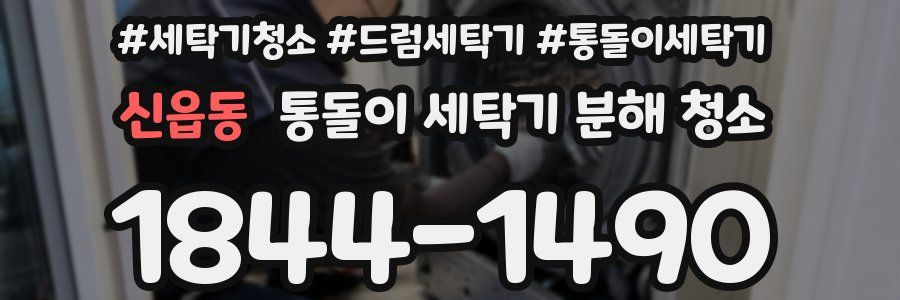 신읍동 통돌이 세탁기 분해 청소