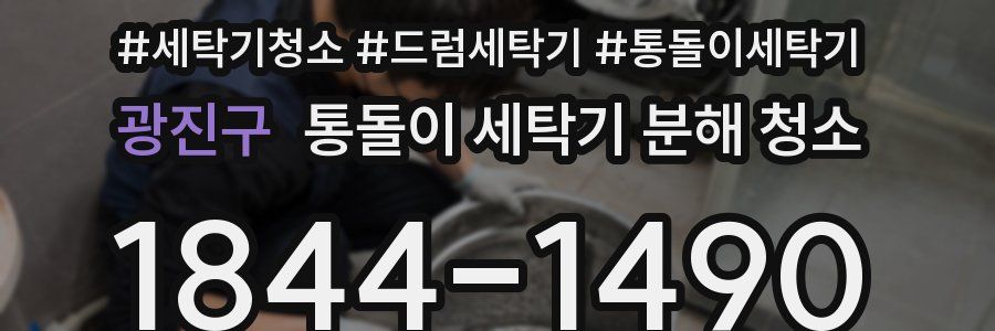 광진구 통돌이 세탁기 분해 청소