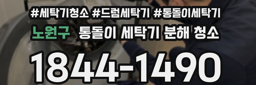 노원구 통돌이 세탁기 분해 청소
