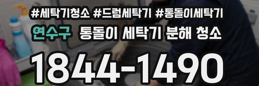 연수구 통돌이 세탁기 분해 청소