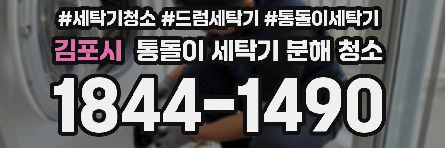 김포시 통돌이 세탁기 분해 청소