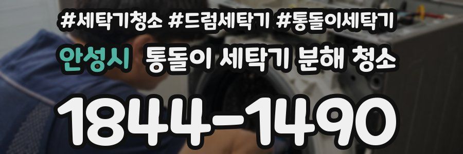 안성시 통돌이 세탁기 분해 청소