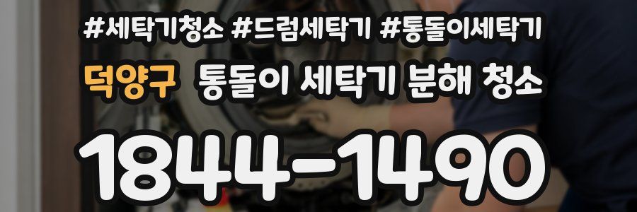 덕양구 통돌이 세탁기 분해 청소