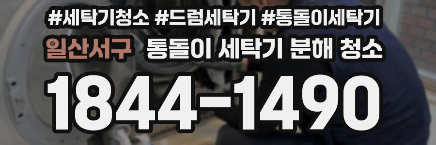 일산서구 통돌이 세탁기 분해 청소