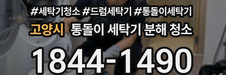 고양시 통돌이 세탁기 분해 청소
