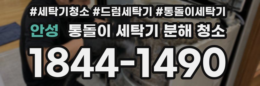 안성 통돌이 세탁기 분해 청소