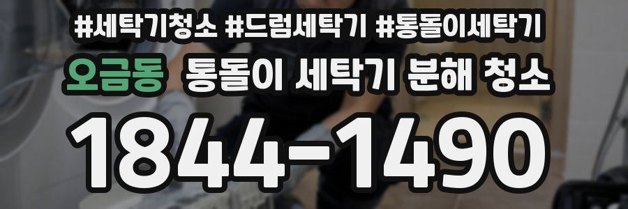 오금동 통돌이 세탁기 분해 청소