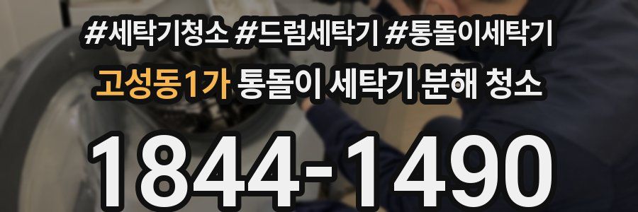 고성동1가 통돌이 세탁기 분해 청소