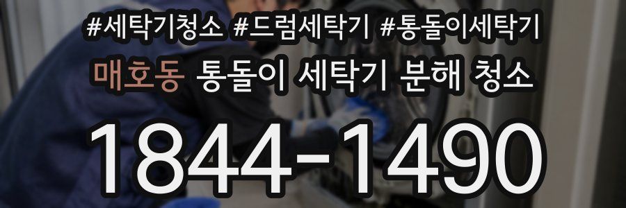 매호동 통돌이 세탁기 분해 청소