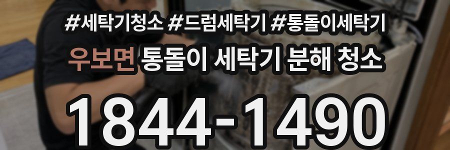 우보면 통돌이 세탁기 분해 청소