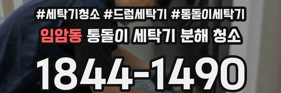 임암동 통돌이 세탁기 분해 청소