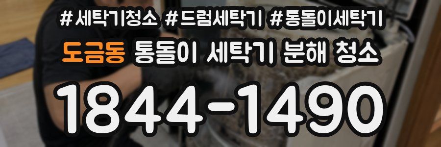도금동 통돌이 세탁기 분해 청소