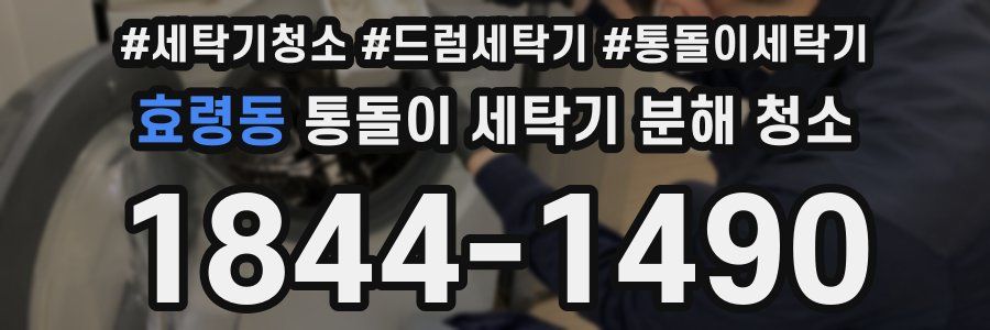 효령동 통돌이 세탁기 분해 청소