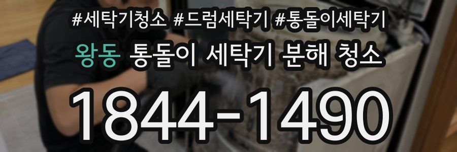 왕동 통돌이 세탁기 분해 청소
