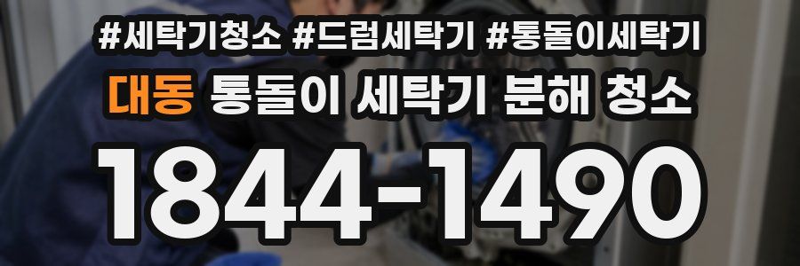 대동 통돌이 세탁기 분해 청소