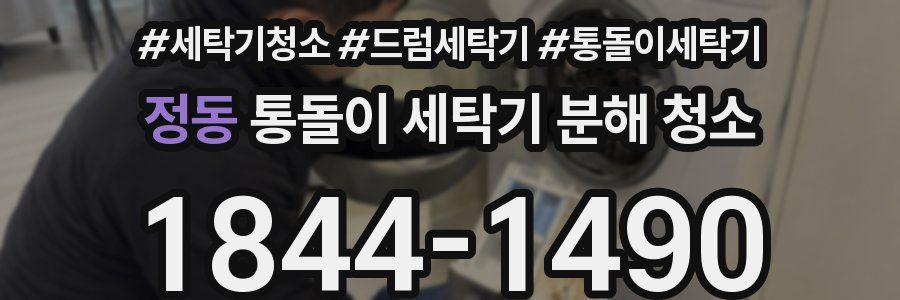 정동 통돌이 세탁기 분해 청소