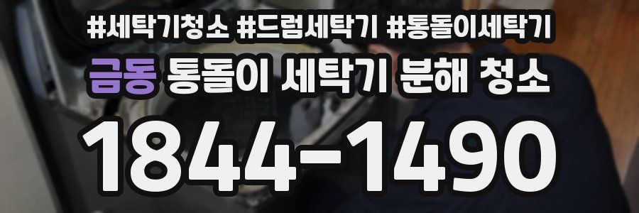 금동 통돌이 세탁기 분해 청소