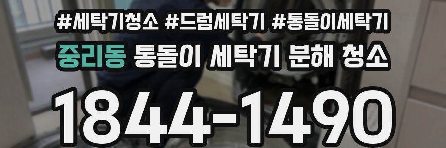 중리동 통돌이 세탁기 분해 청소