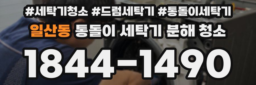 일산동 통돌이 세탁기 분해 청소