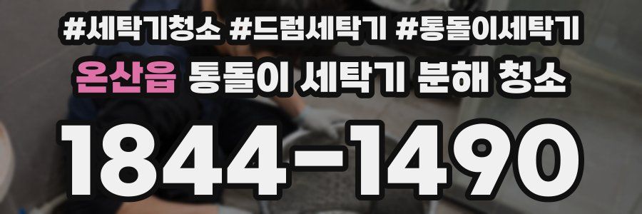 온산읍 통돌이 세탁기 분해 청소