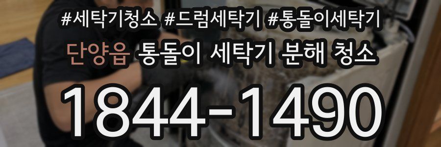 단양읍 통돌이 세탁기 분해 청소