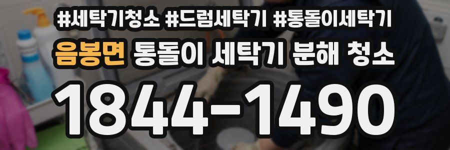 음봉면 통돌이 세탁기 분해 청소