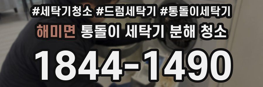 해미면 통돌이 세탁기 분해 청소