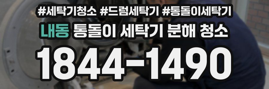 내동 통돌이 세탁기 분해 청소