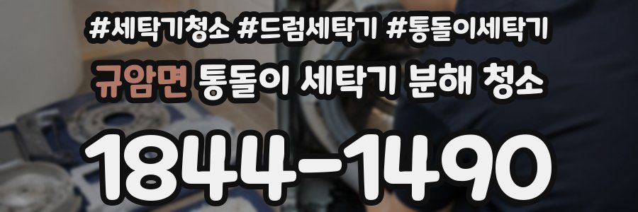 규암면 통돌이 세탁기 분해 청소