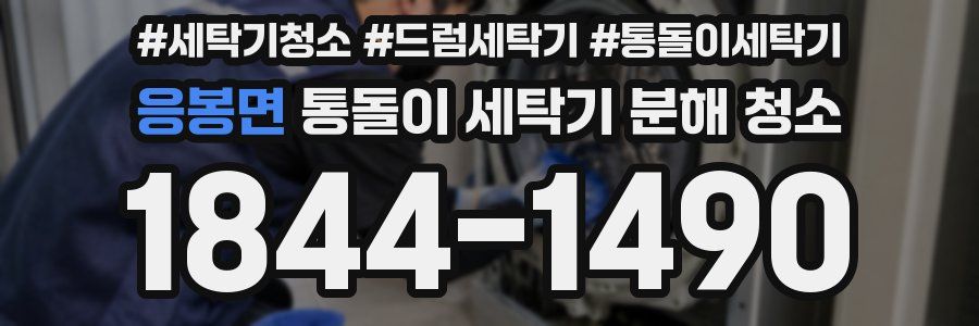 응봉면 통돌이 세탁기 분해 청소