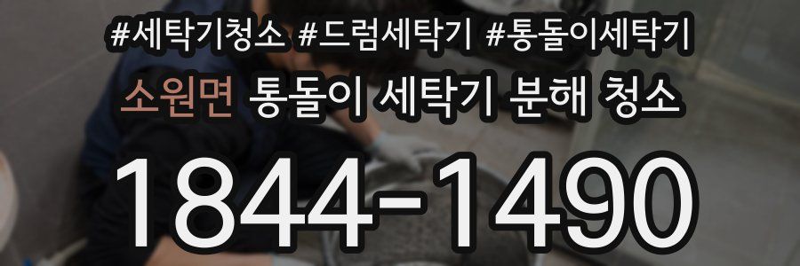 소원면 통돌이 세탁기 분해 청소
