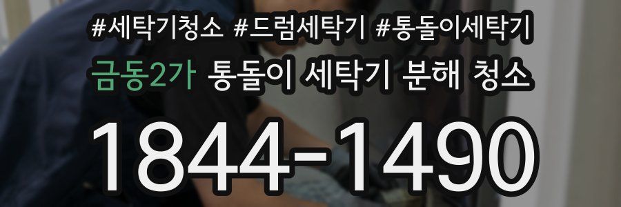 금동2가 통돌이 세탁기 분해 청소