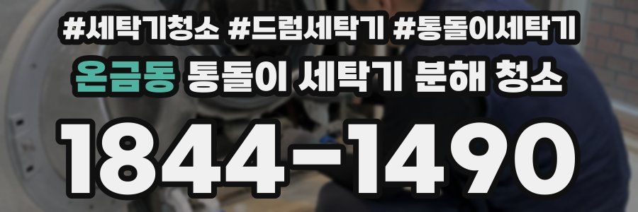 온금동 통돌이 세탁기 분해 청소