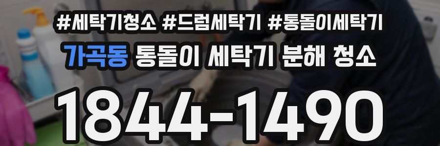 가곡동 통돌이 세탁기 분해 청소