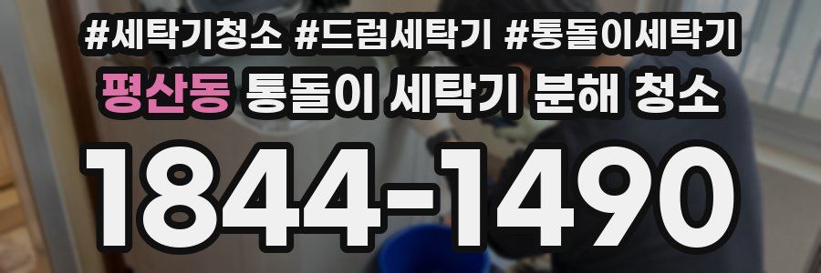 평산동 통돌이 세탁기 분해 청소