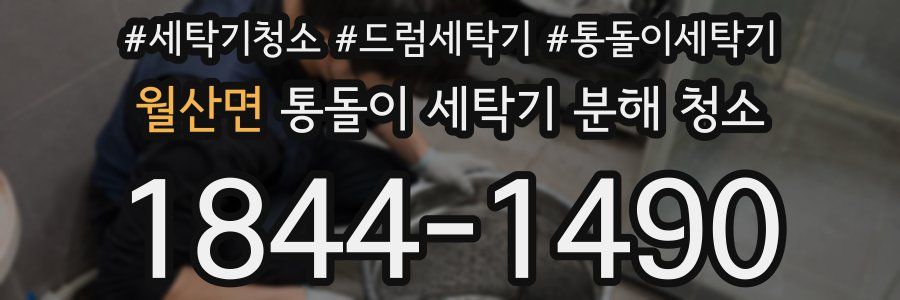 월산면 통돌이 세탁기 분해 청소