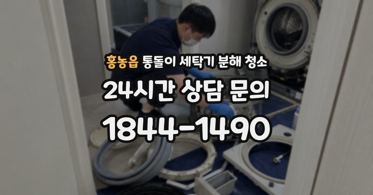 홍농읍 통돌이 세탁기 분해 청소