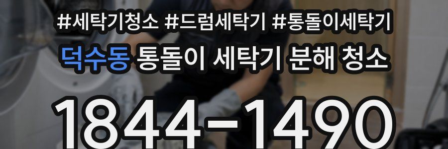 덕수동 통돌이 세탁기 분해 청소