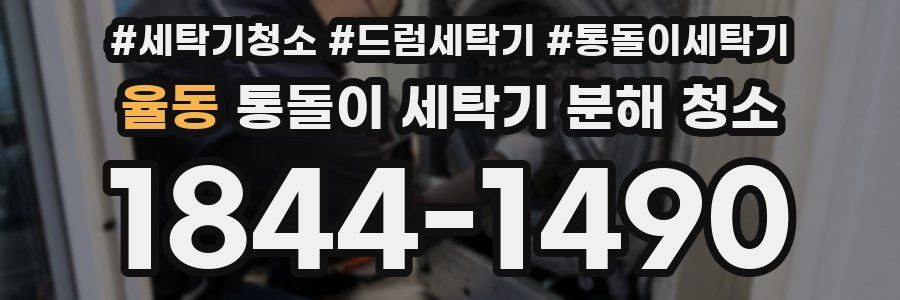 율동 통돌이 세탁기 분해 청소